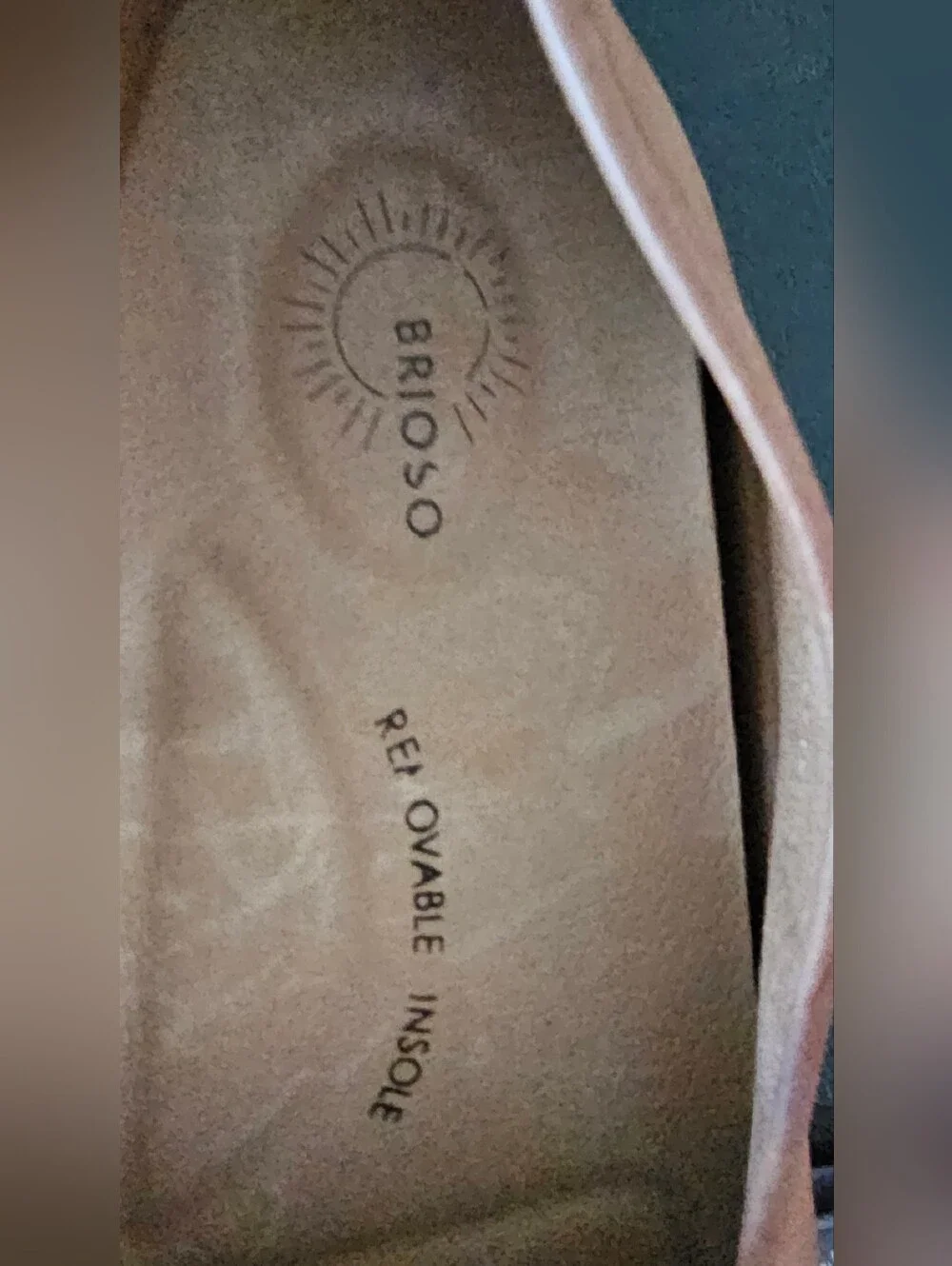 Brioso Women's Tan Leather Penny Loafers Classic Slip-On Flats Size 10 - Picture 5 of 11